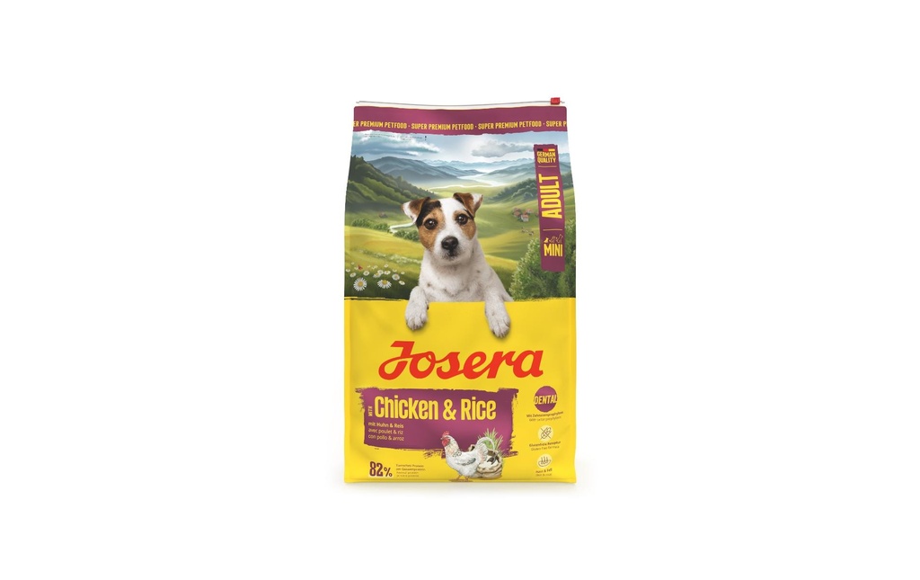 Josera Alimentation sèche Adult Mini Poulet et Riz 10 kg