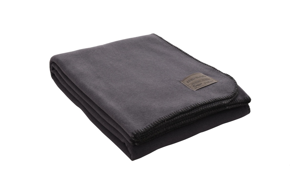 Eskimo Couverture Velours noble Anthracite, 150 x 200 cm