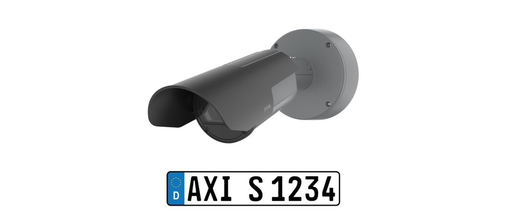 Axis Q1800-LE-3 Kit de vérification des plaques d'immatriculation