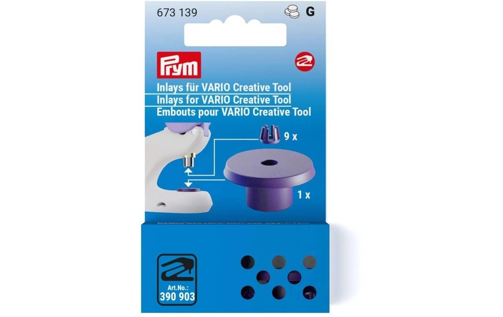 Prym Kit di cucito 10 pièces, Violet