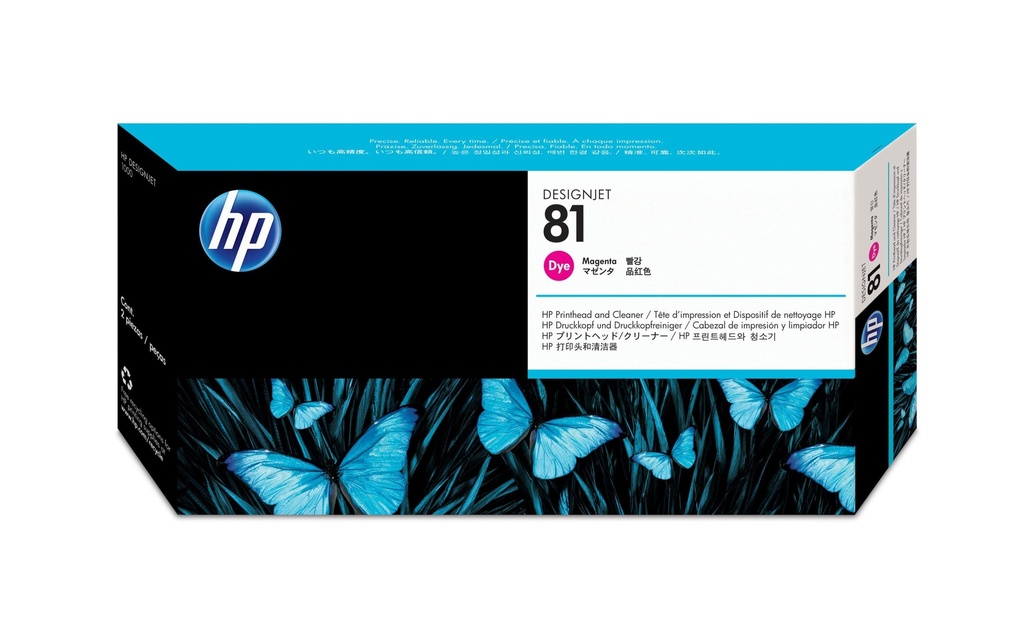 HP Tête d’impression Nr. 81 (C4952A) Magenta