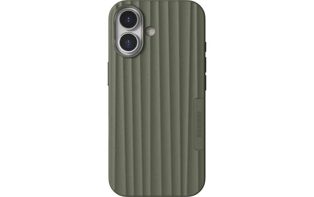 Nudient Coque arrière Bold Magsafe iPhone 17 Olive Green