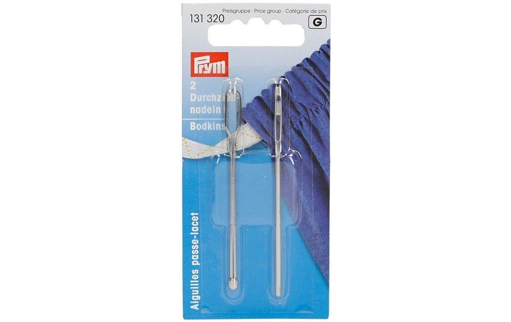 Prym Aiguille à coudre Argent, 70 mm, 2 pièces