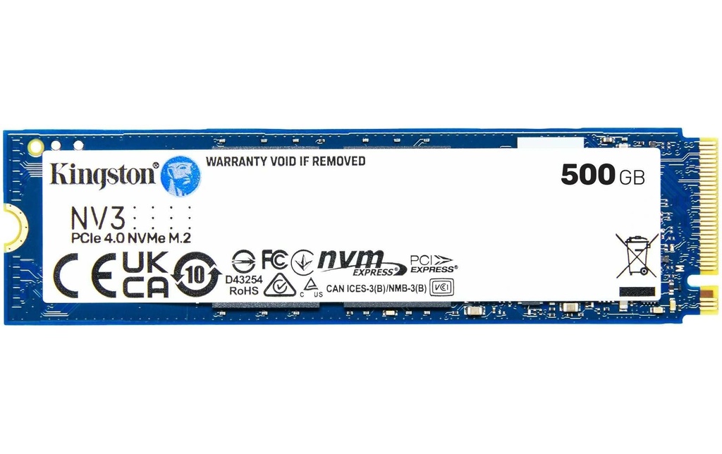 Kingston SSD NV3 M.2 2280 NVMe 500 GB