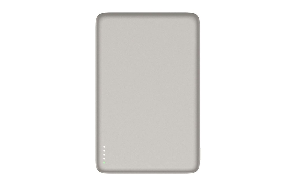 Valenta Chargeurs portatifs MagSafe Ultra Slim, naturel 5000 mAh