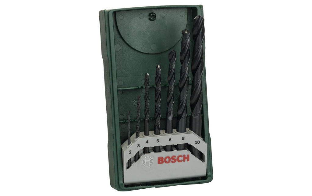 Bosch Kits de forets à métaux Mini-X-Line, 7 pièces