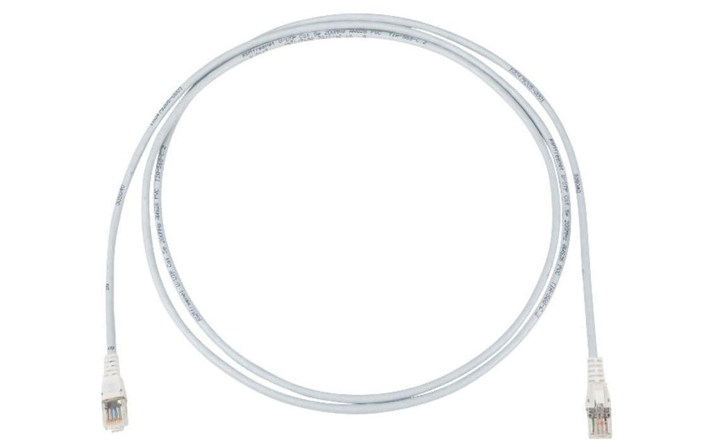 R&M Câble patch Cat 5e, U/UTP, 10 m, Gris