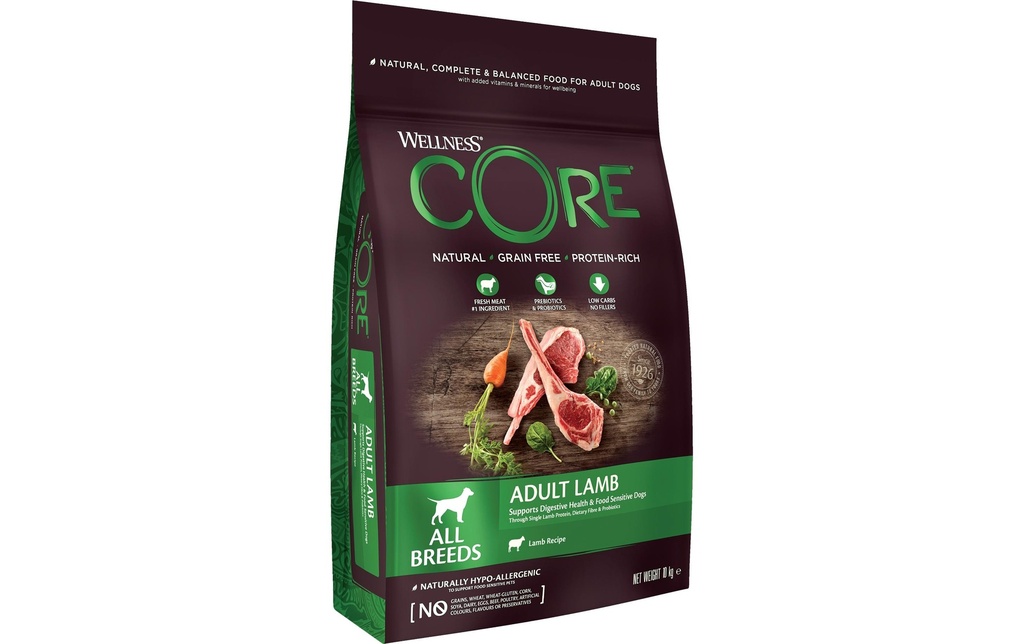 Wellness Core Agneau 10 kg