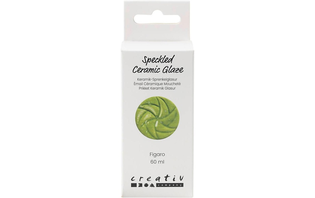 Creativ Company Émail céramique 999 - 1060 °C, 60 ml, Vert