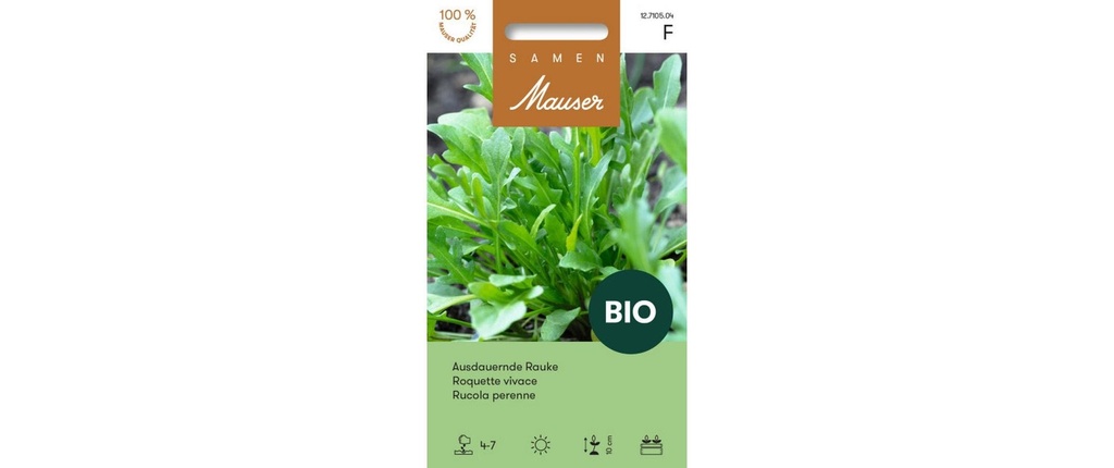 Samen Mauser Semence Roquette vivace BIO