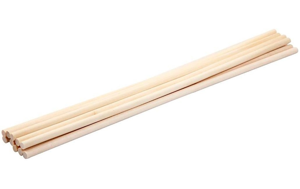 Creativ Company Bâtons en bois 10 pièces