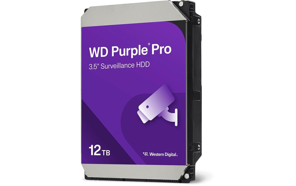 Western Digital Disque dur Purple Pro 3.5 SATA 12 TB