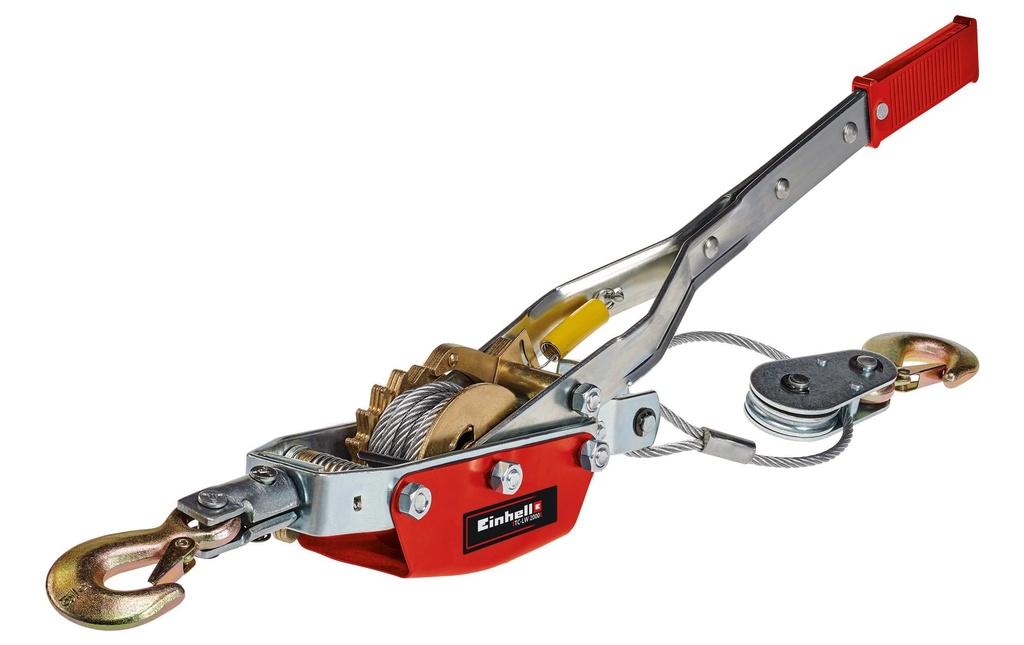 Einhell Palan à câble à levier manuel TC-LW 2000, 2000 kg