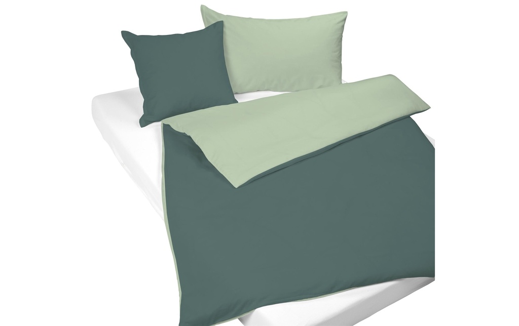 Nobilium Taie d’oreiller Mia 65 x 100 cm, Green/Mint