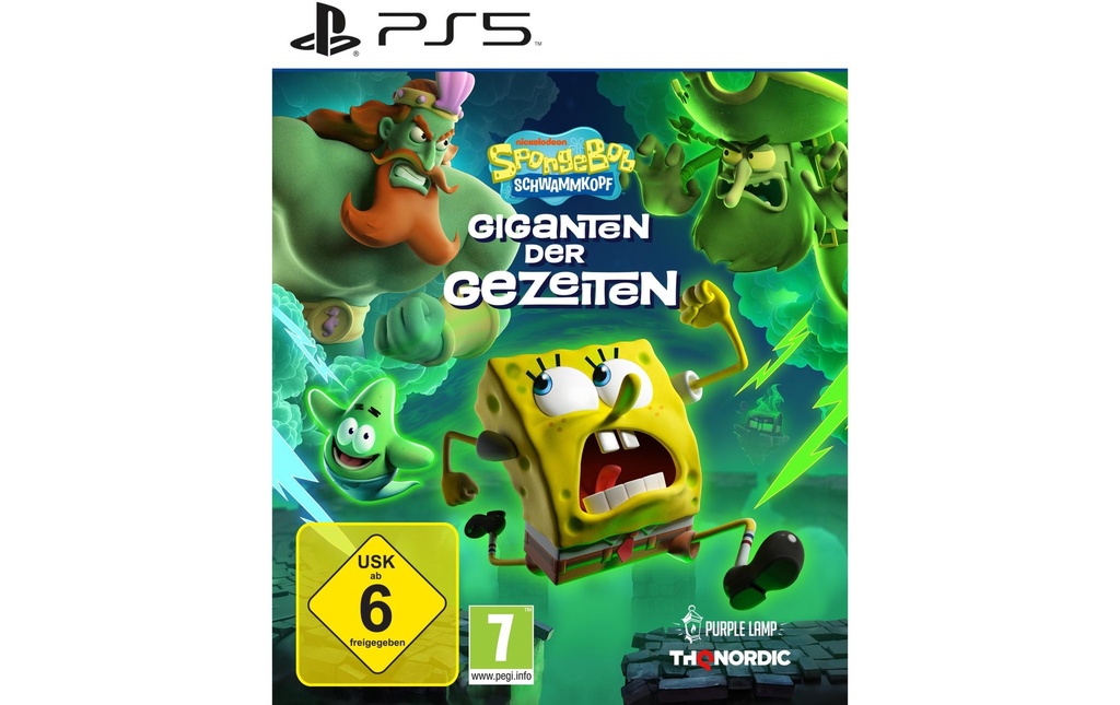 THQ Bob l'Éponge: Les Géants de la Marée (Boîte)