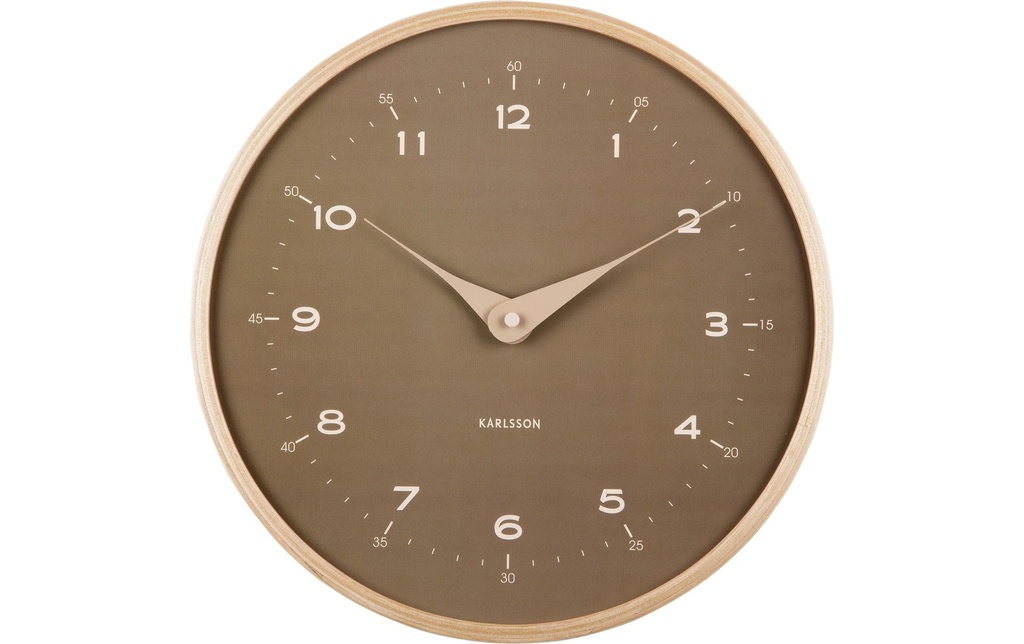 KARLSSON Horloge murale Osado Dome 30 cm, Vert