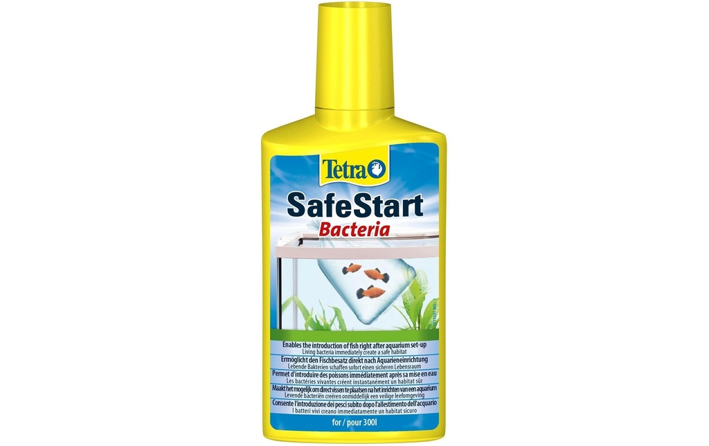 Tetra Entretien de l'eau SafeStart Bacteria, 250 ml