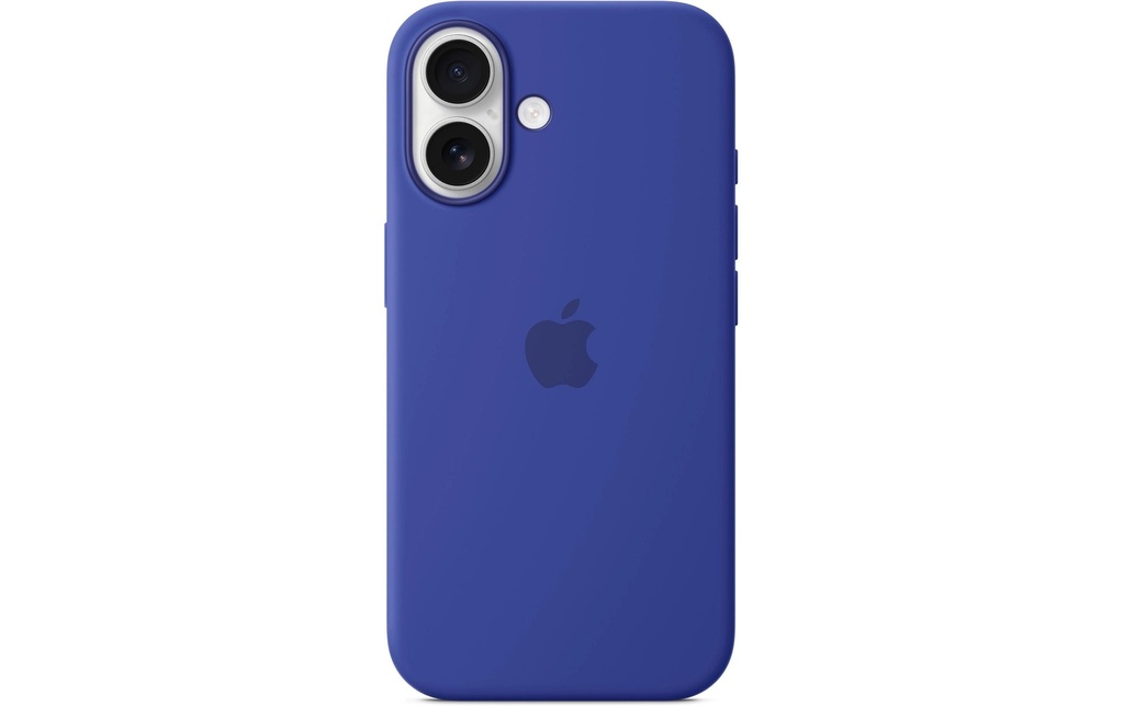 Apple Silicone Case avec MagSafe iPhone 16 Ultramarin
