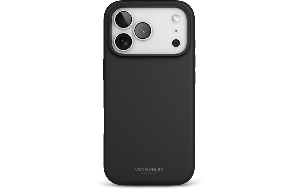 Vonmählen Coque arrière Soft Silicone iPhone 17 Pro Black