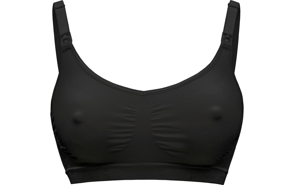 MEDELA Soutien-gorge d'allaitement Keep Cool Noir XXL