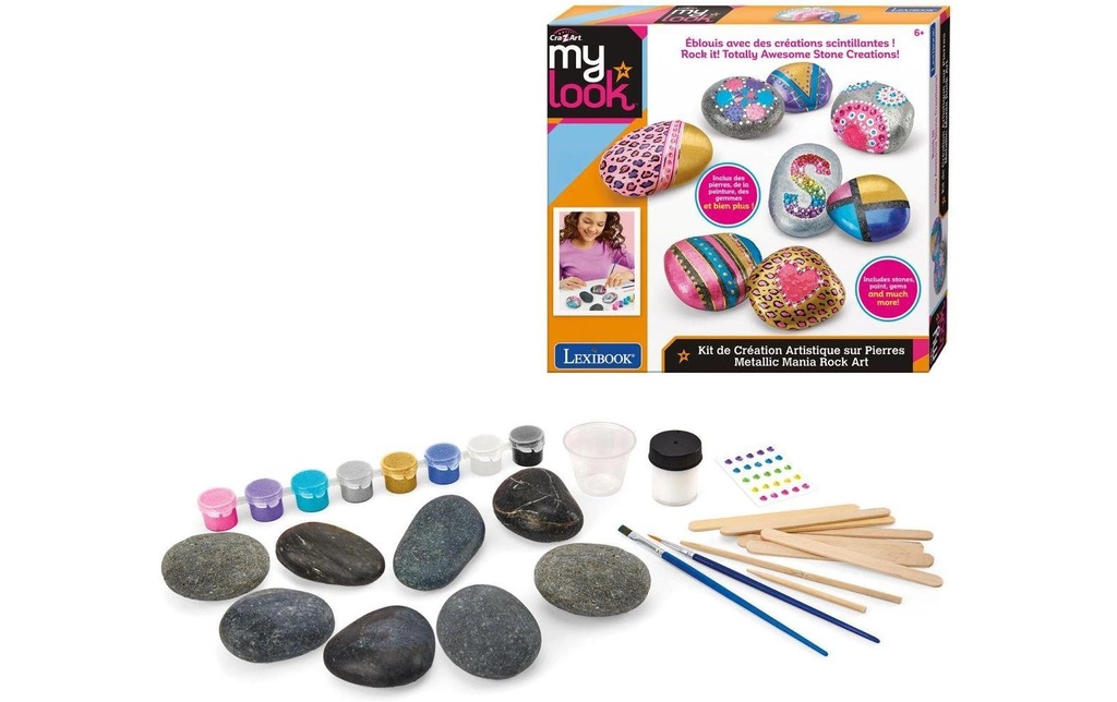 Cra-Z-Art Set créatif My Look Peindre des pierres