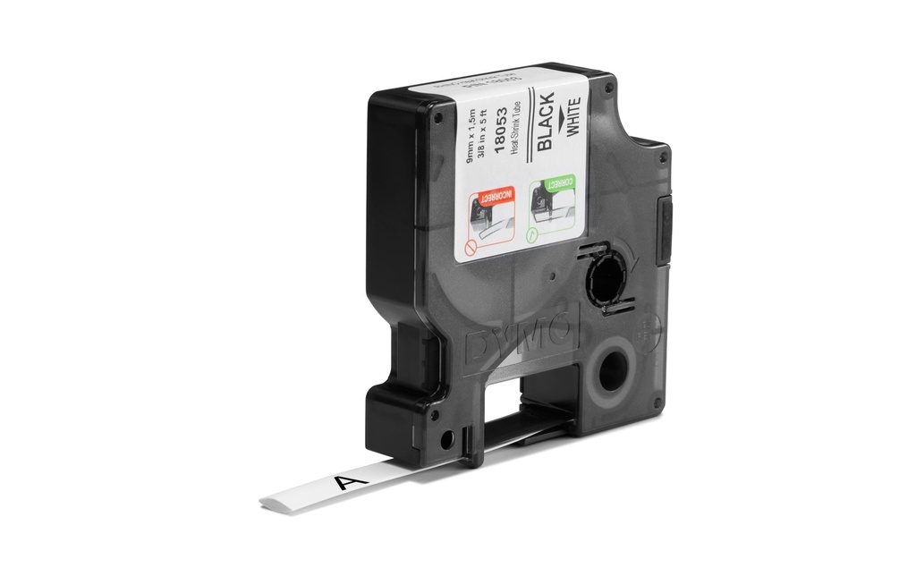 DYMO Gaine thermorétractable 9 mm