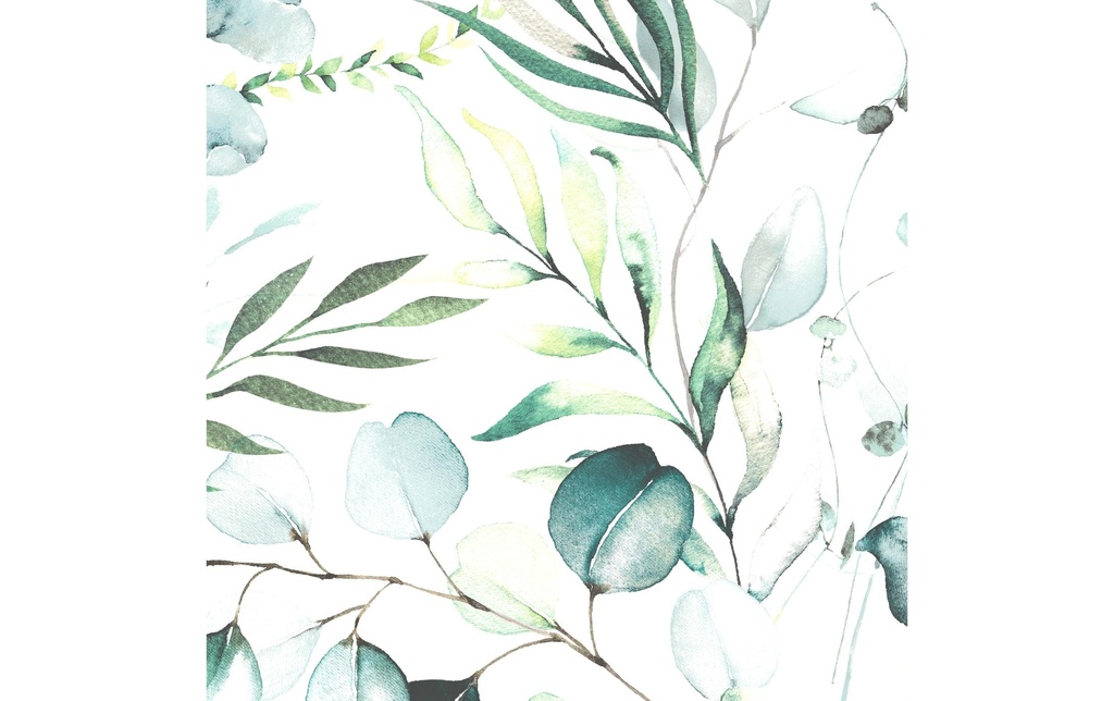Paper + Design Serviettes en papier Eucalyptus 33 cm x 33 cm, 20 Pièce/s