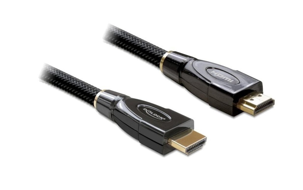 Delock Câble 4K 30Hz HDMI - HDMI, 5 m, Noir