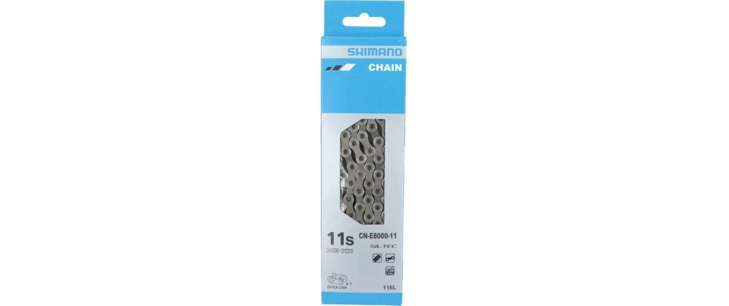 Shimano Chaîne de vélo STEPS CN-E8000 11 vitesses