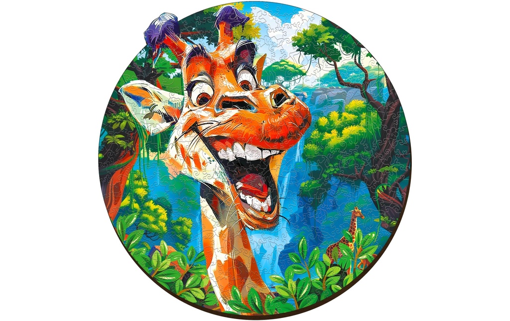 Escape Welt Puzzle en bois Girafe