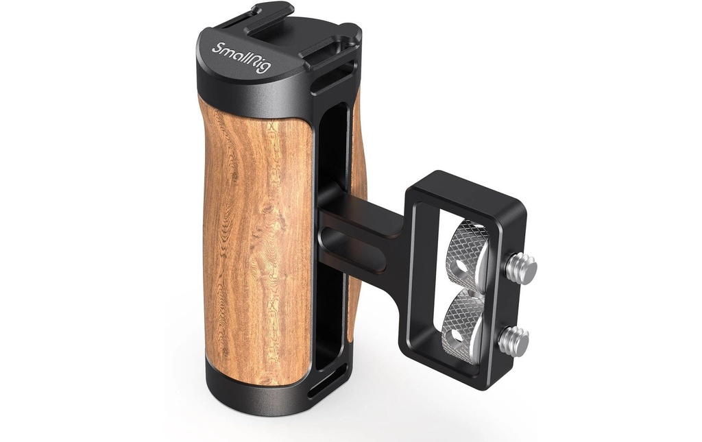 Smallrig Mini poignée latérale en bois (vis 1/4-20)