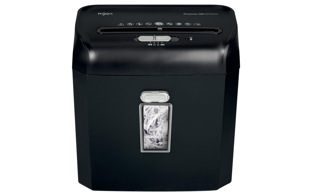 Rexel Déchiqueteuse de documents Promax QS RPS812 P-2, 8 Page(s)