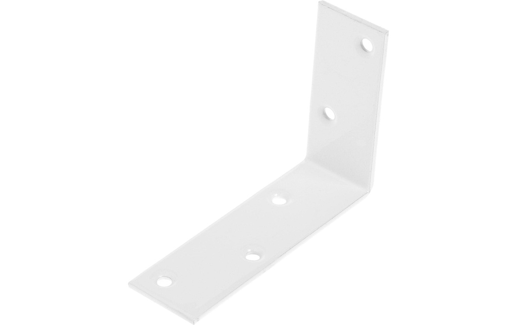 STRUCT Équerre de construction 70 x 100 x 30 mm, Blanc