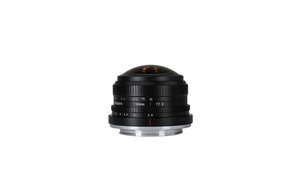 7Artisans Longueur focale fixe 4mm F/2.8 Fisheye – MFT