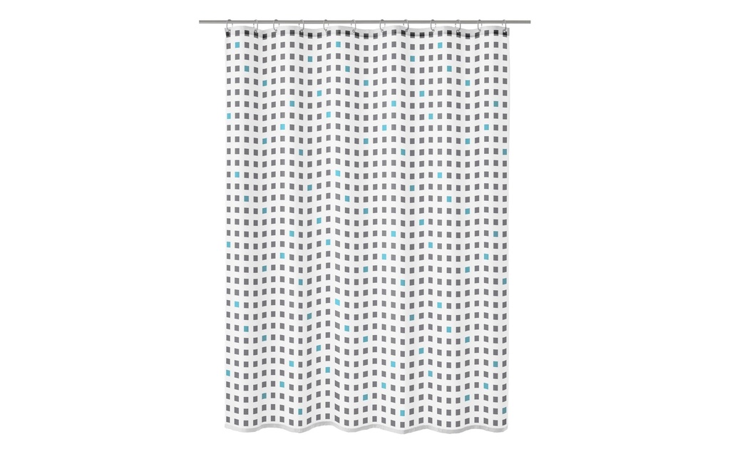Kleine Wolke Rideau de douche Casket 180 x 200 cm, Gris