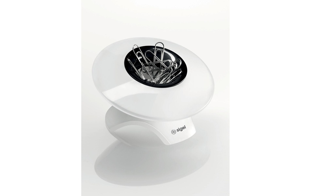 Sigel Distributeur de trombones Eyestyle Noir/Blanc