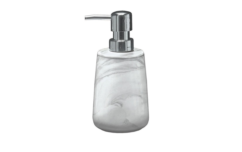 Kleine Wolke Distributeur de savon Marbre 350 ml, Marbre gris