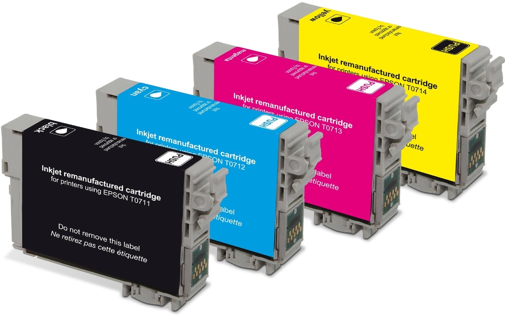 Generic Ink Encre Epson T0711 Multipack Magenta/Yellow/noir/Cyan
