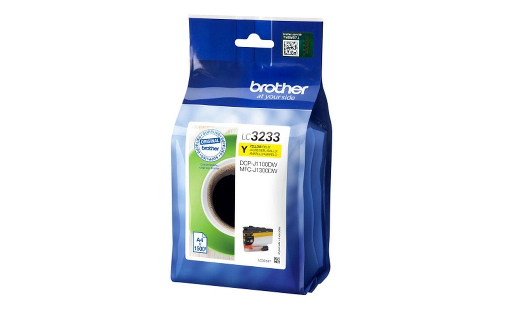 BROTHER Brother cart.encre LC-3233 yel