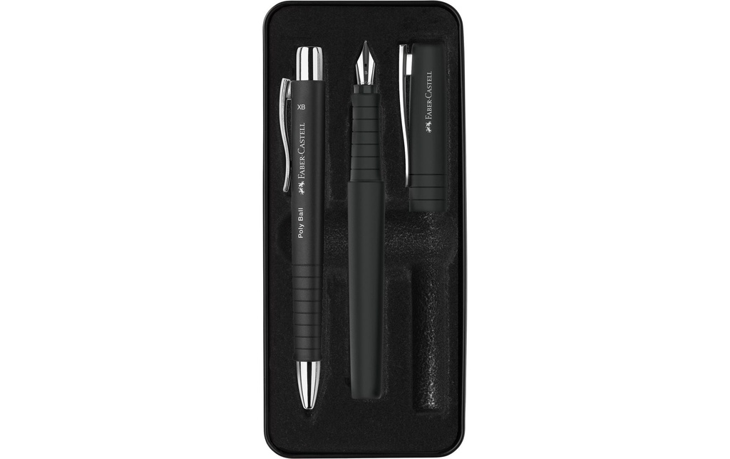 Faber-Castell Set cadeau Poly Ball Noir
