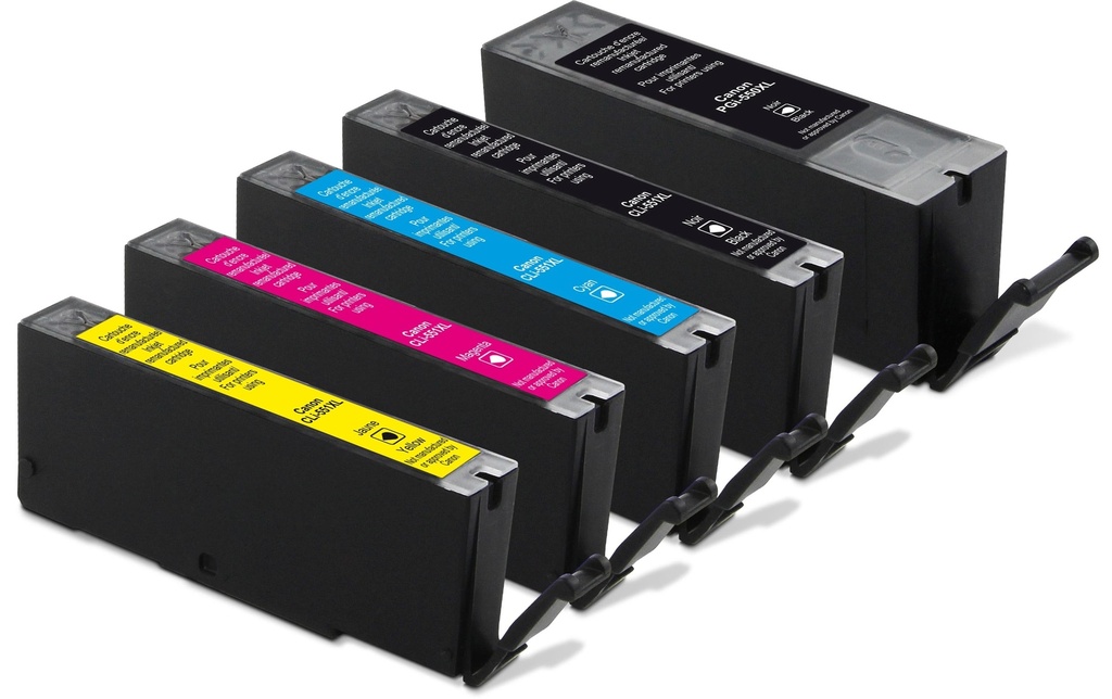 Generic Ink Encre Canon PGI-550 XL Multipack Magenta/Yellow/noir/Cyan
