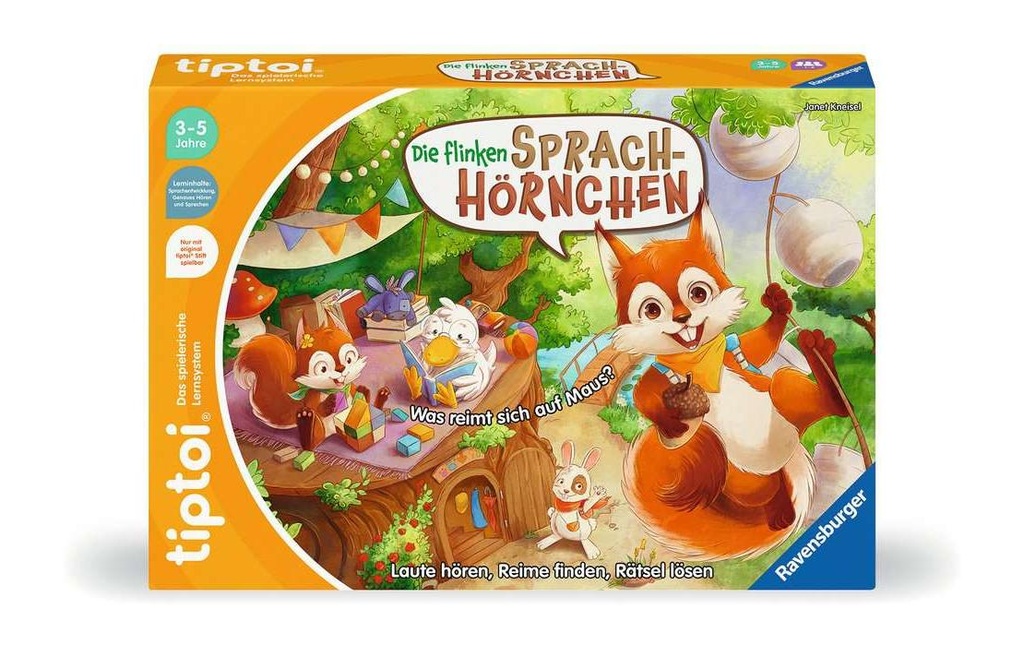 tiptoi Jeu Die flinken Sprach-Hörnchen -DE-