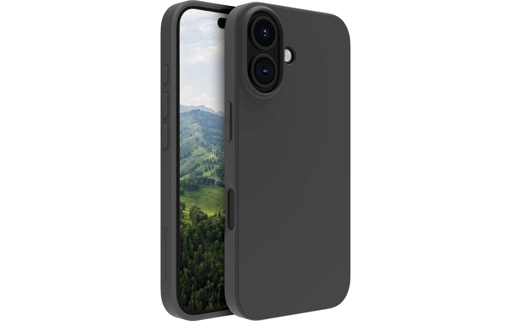 dbramante1928 Coque arrière Greenland iPhone 16 Night Black