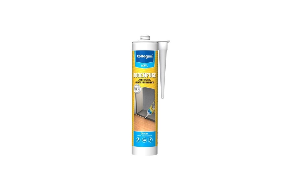 Coltogum Masse d'étanchéité pour joint de sol hêtre étuvé 310 ml