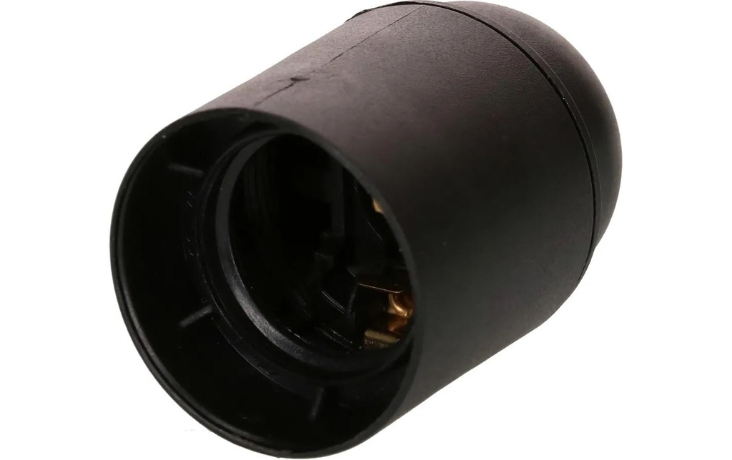 Max Hauri Douille de lampe E27 Gaine lisse M10 x 1