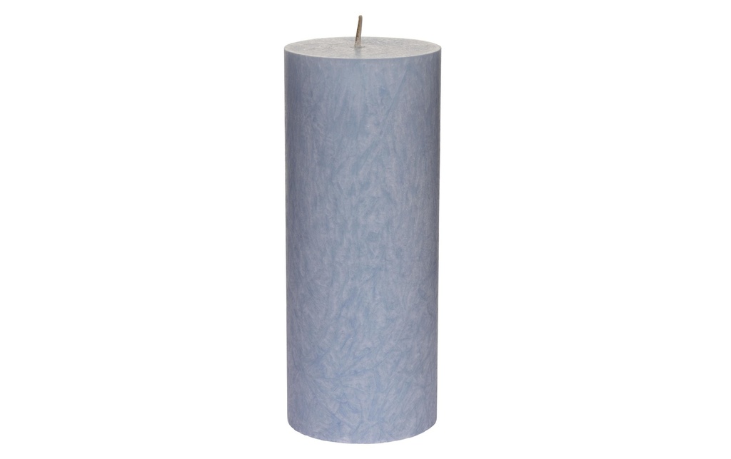 Herzog Kerzen AG Bougie pilier Kristallo Alto 15 cm Bleu pastel