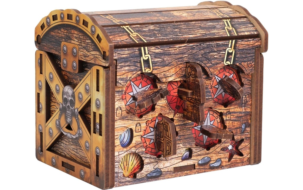 Escape Welt Jeux de réflexion Art Secret Box «Caisse aux trésors des pirates