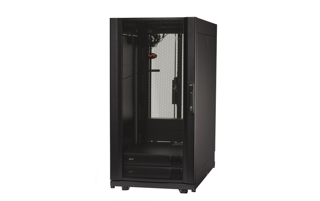 APC Armoire réseau Micro DC SX MDC24SX3KVAI 24HE / Noir
