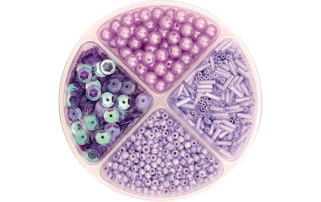 Knorr Prandell Perles en plastique 30 g Violet
