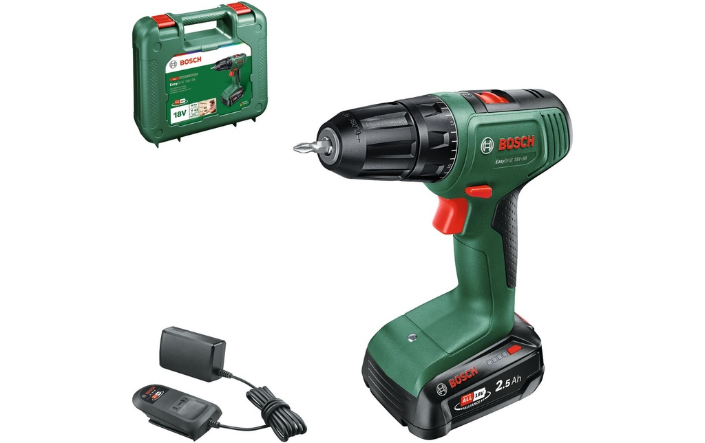Bosch Perceuse-visseuse sans fil EasyDrill 18 V-38 Kit